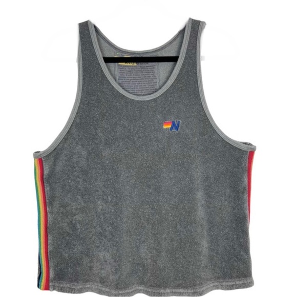 Aviator Nation Other - Grey aviator nation terry cloth tank top